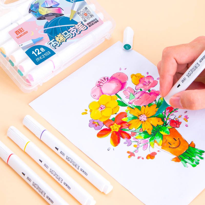800x800主图3-马克笔-MK2103-丙烯马克笔