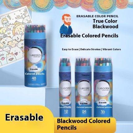 Truecolor PL2315 Erasable Pencil Paper Tube Without Wood